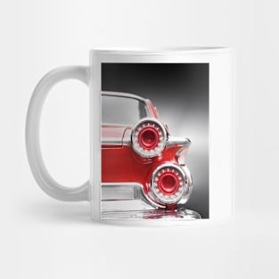 American classic car 1962 Vehicle rear abstract Mug